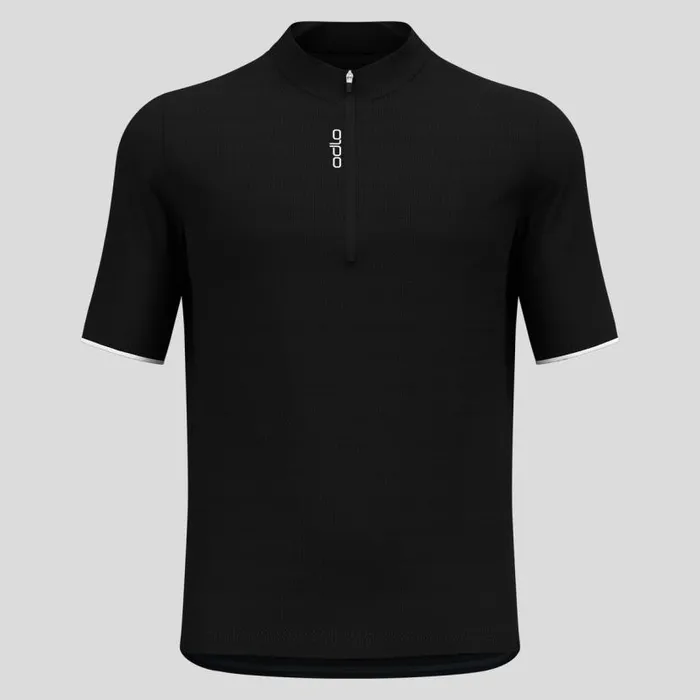 Odlo Tshirts and Polos The Essentials HalfZip Jersey Black 8211 Men
