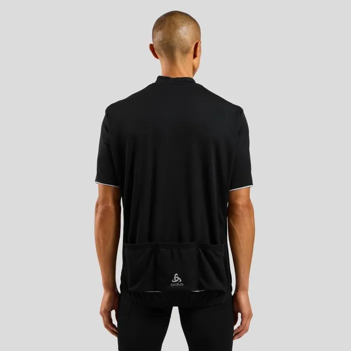 Odlo Tshirts and Polos The Essentials HalfZip Jersey Black 8211 Men