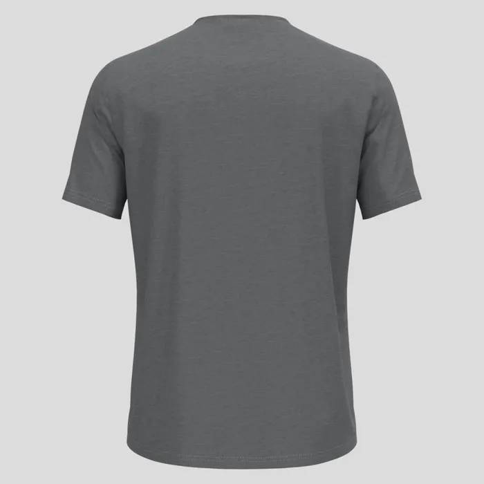 Odlo Tshirts and Polos The Essentials Natural TShirt Grey Melange 8211 Men
