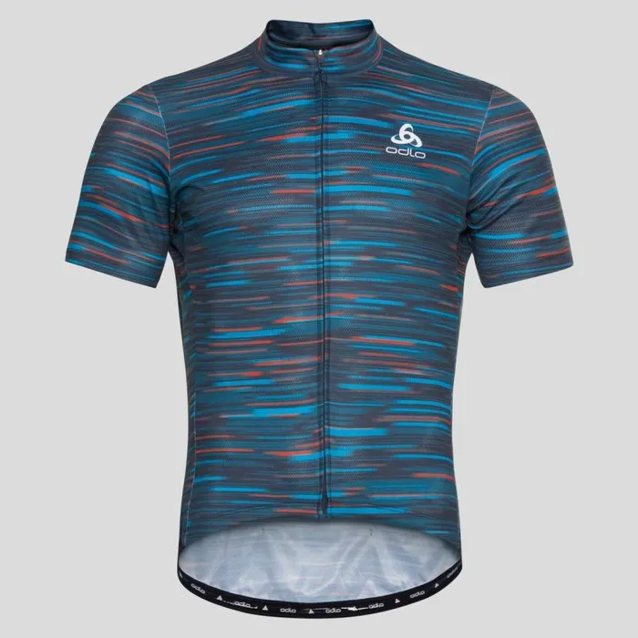 Odlo Tshirts and Polos The Essentials Print Jersey Deep Dive 8211 Men