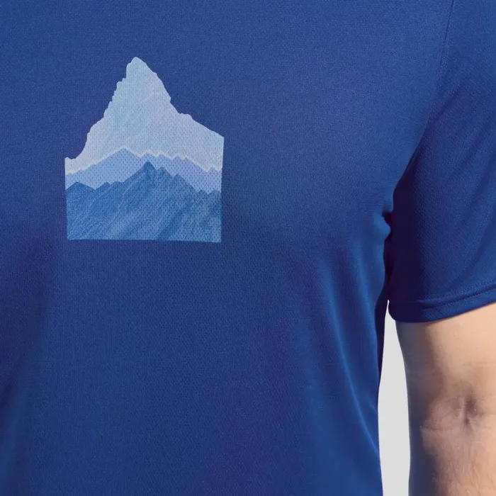 Odlo Tshirts and Polos The FDry Mountain TShirt Limoges 8211 Men