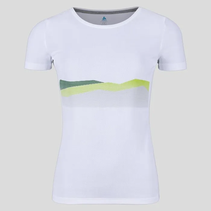 Odlo Tshirts and Polos The FDry Ridgeline TShirt White 8211 Women