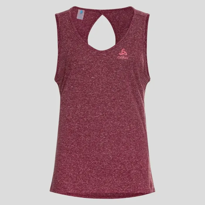 Odlo Tshirts and Polos The Halden Linencool Singlet Raspberry Fudge Melange 8211 Women Odlo Tshirts and Polos The Halden Linencool Singlet Raspberry Fudge Melange 8211 Women
