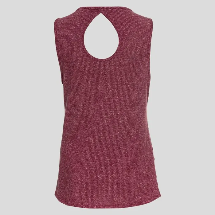 Odlo Tshirts and Polos The Halden Linencool Singlet Raspberry Fudge Melange 8211 Women
