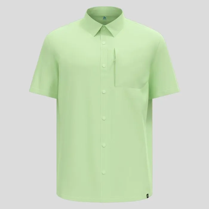 Odlo Tshirts and Polos The Hyper Contrast Short Sleeve Hiking Shirt Ambrosia 8211 Men
