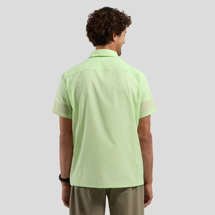 Odlo Tshirts and Polos The Hyper Contrast Short Sleeve Hiking Shirt Ambrosia 8211 Men