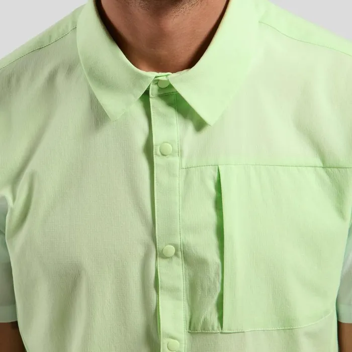 Odlo Tshirts and Polos The Hyper Contrast Short Sleeve Hiking Shirt Ambrosia 8211 Men