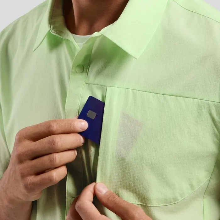 Odlo Tshirts and Polos The Hyper Contrast Short Sleeve Hiking Shirt Ambrosia 8211 Men