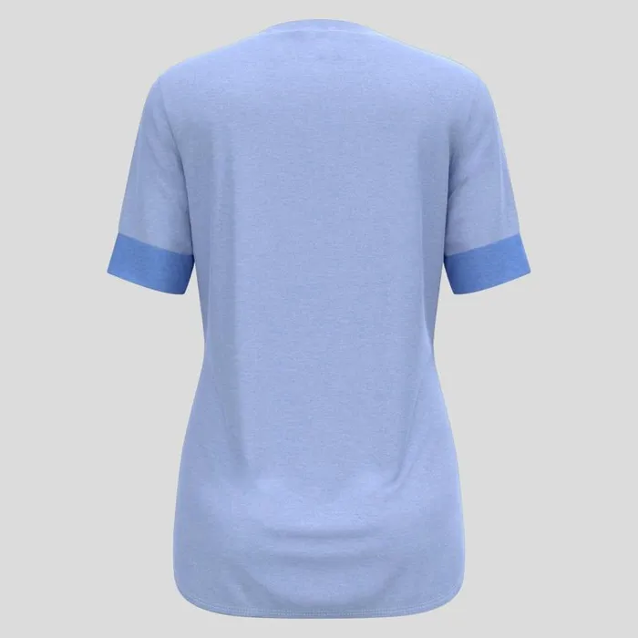 Odlo Tshirts and Polos The Ride 365 Cycling Commuter TShirt Blue Heron 8211 Persian Jewel 8211 Women
