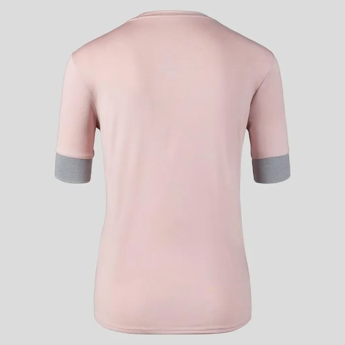 Odlo Tshirts and Polos The Run Easy Crew Neck TShirt Pale Mauve 8211 Odlo Silver Grey 8211 Women