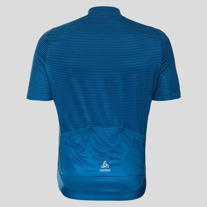 Odlo Tshirts and Polos The Zeroweight ChillTec Jersey Blue Wing Teal 8211 Indigo Bunting 8211 Men