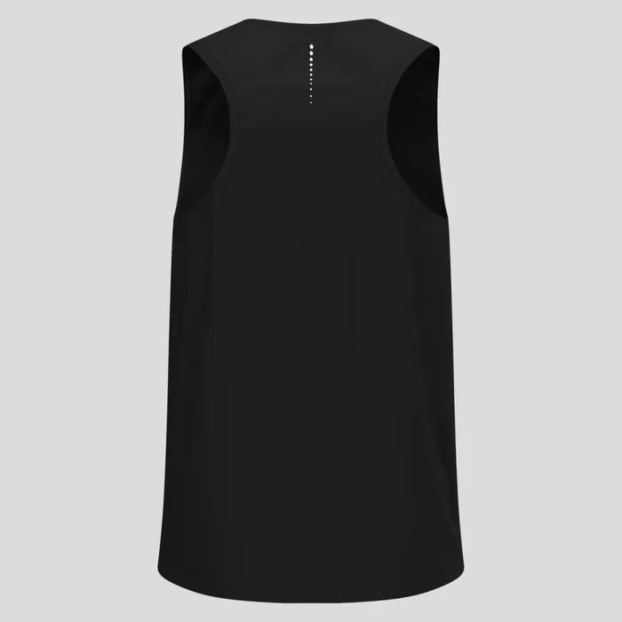Odlo Tshirts and Polos The Zeroweight ChillTec Running Tank Black 8211 Men