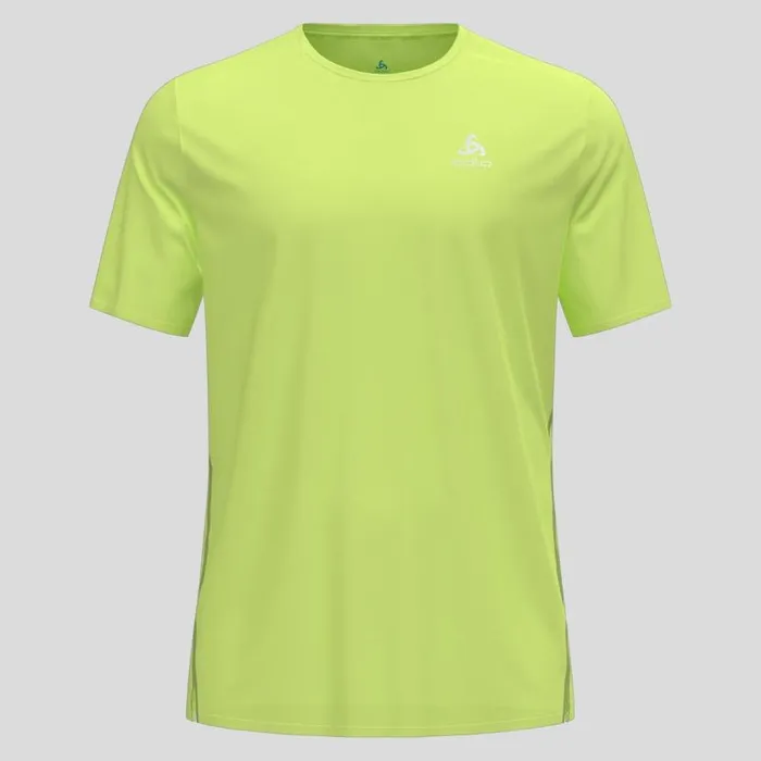 Odlo Trail Running The Zeroweight ChillTec TShirt Sharp Green 8211 Men