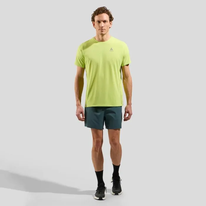 Odlo Trail Running The Zeroweight ChillTec TShirt Sharp Green 8211 Men