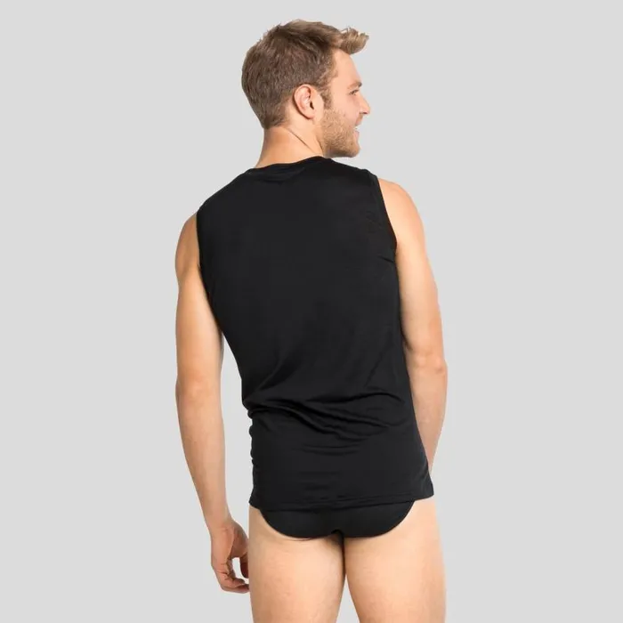 Odlo Training The Performance Wool Light Base Layer Singlet Black 8211 Men