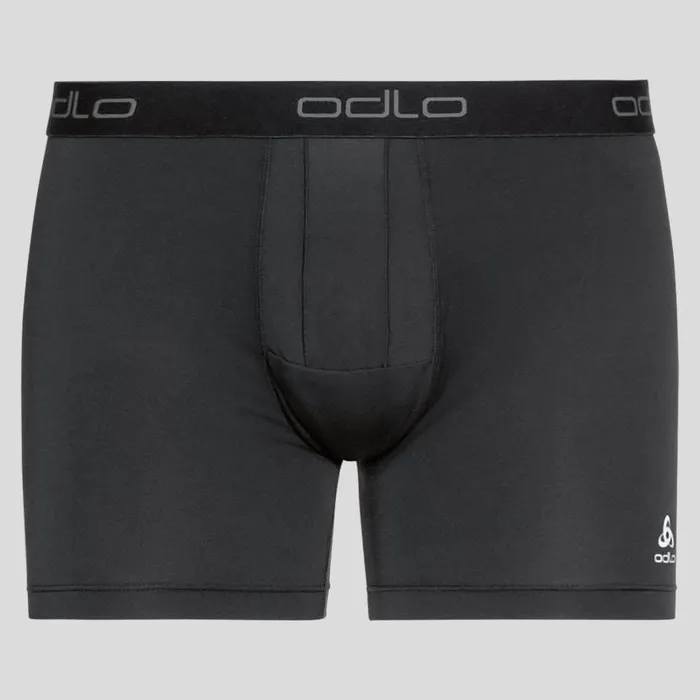 Odlo Underwear The Active Everyday TwoPack Boxers With Blackcomb Print Blue Wing Teal 8211 Black 8211 Men
