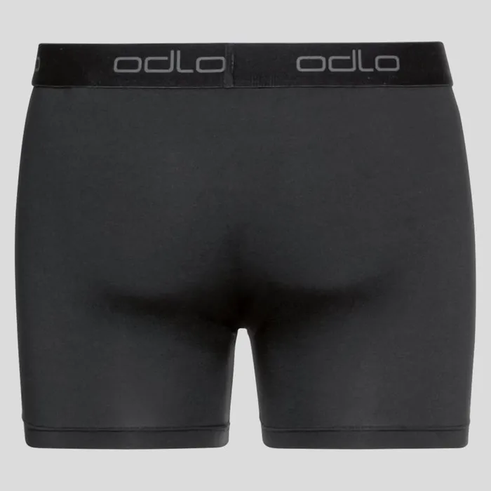 Odlo Underwear The Active Everyday TwoPack Boxers With Blackcomb Print Blue Wing Teal 8211 Black 8211 Men