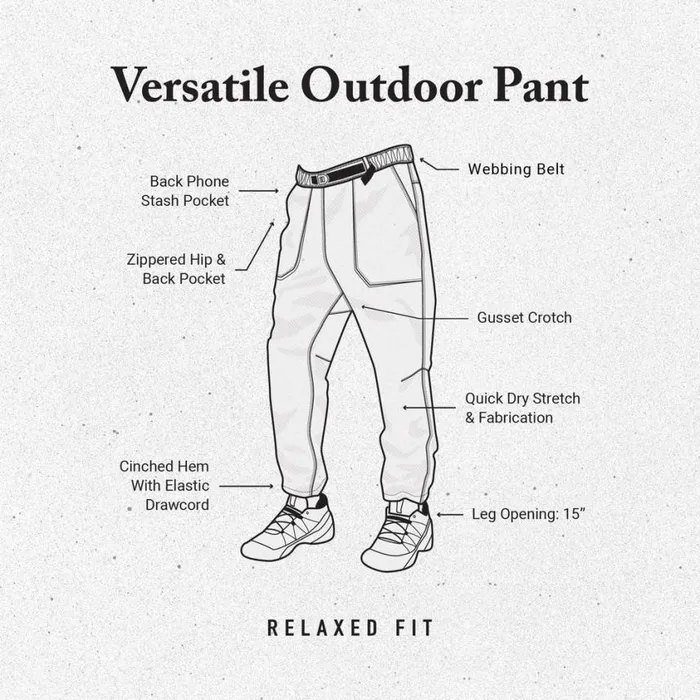 Pants Men Roark Happy Camper Pants Military