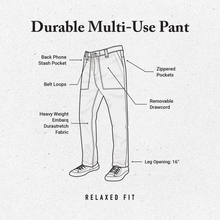 Pants Men Roark Layover Utility Pants Pignoli