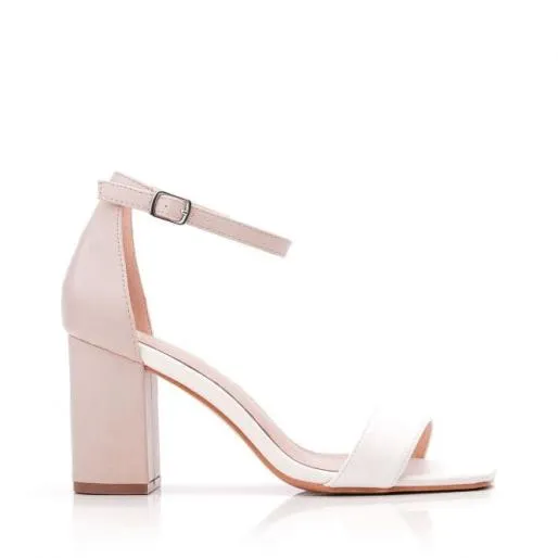 Rebeka Cameo Porvair Women Moda In Pelle Heeled Sandals