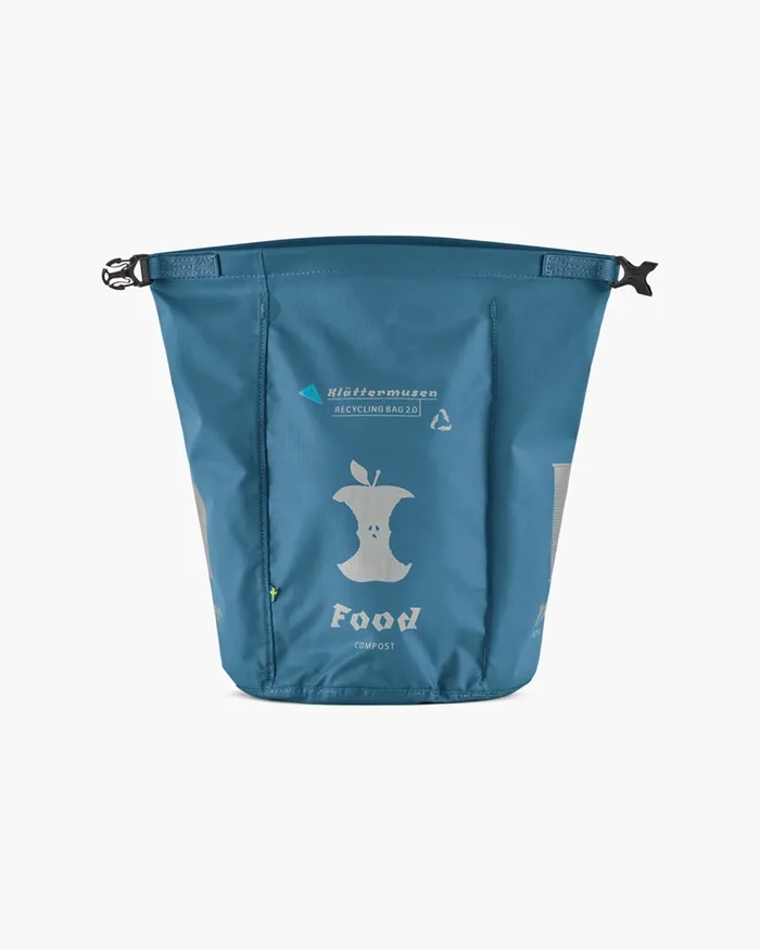 Recycling Bag 20 Reusable Bag For Recycling Monkshood Blue MenWomen Klttermusen Accessories