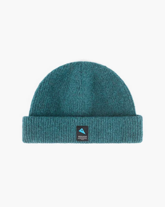 Runa Beanie Emerald Green MenWomen Klttermusen Beanies and Headbands