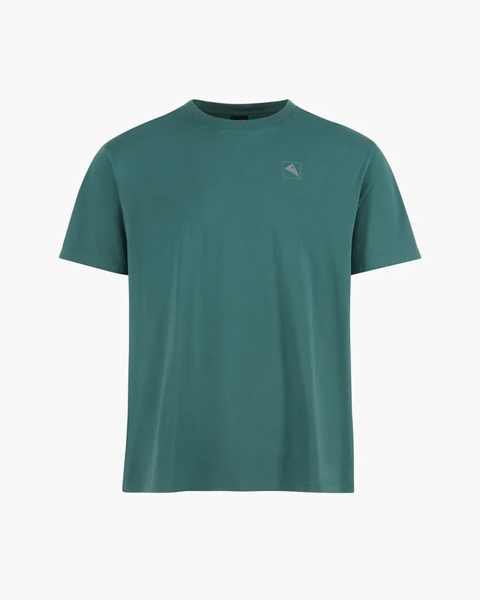 Runa Elements Organic Cotton Short Sleeve Tee Frost Green Men Klttermusen TShirts Runa Elements Organic Cotton Short Sleeve Tee Frost Green Men Klttermusen TShirts