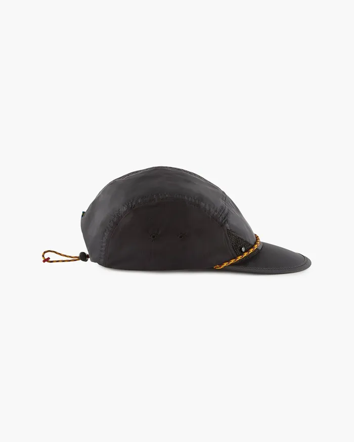Runa Lightweight Five Panel Cap Raven MenWomen Klttermusen Hats and Caps