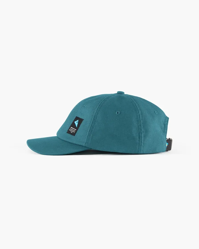 Runa Maker Cap 6Panel Cap Emerald Green MenWomen Klttermusen Hats and Caps