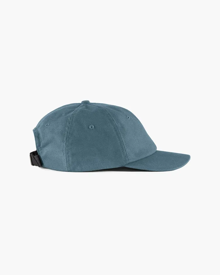 Runa Maker Cap 6Panel Cap Thistle Blue MenWomen Klttermusen Hats and Caps