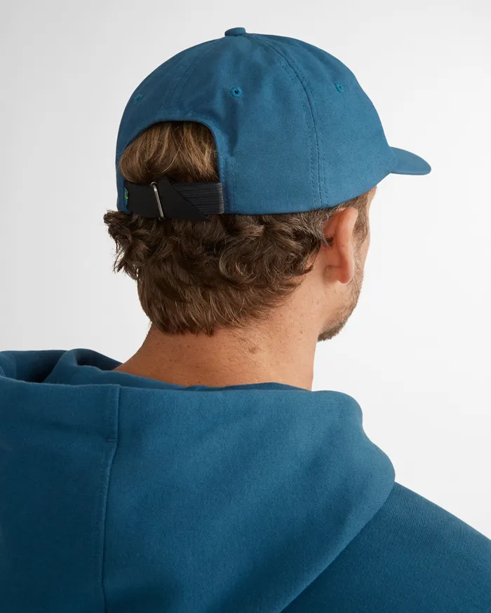 Runa Maker Cap 6Panel Cap Thistle Blue MenWomen Klttermusen Hats and Caps