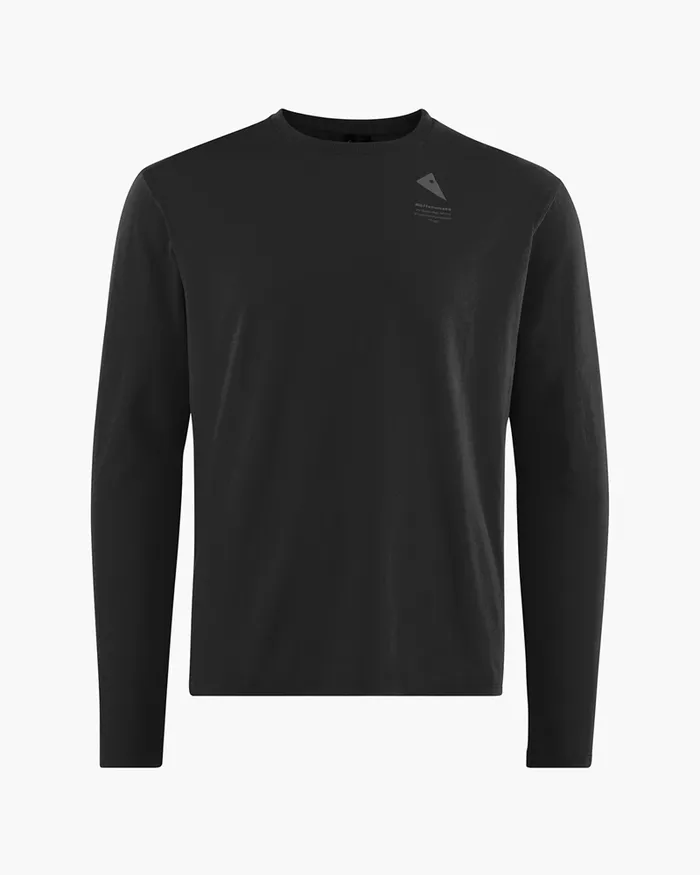 Runa Maker Long Sleeve Tee Raven Men Klttermusen TShirts
