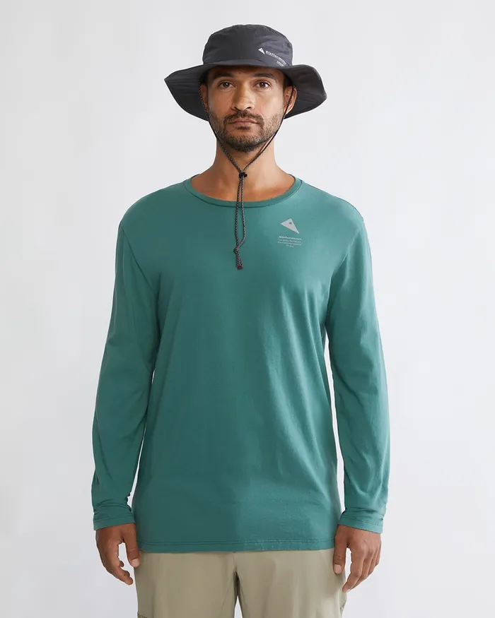 Runa Maker Long Sleeve Tee Raven Men Klttermusen TShirts