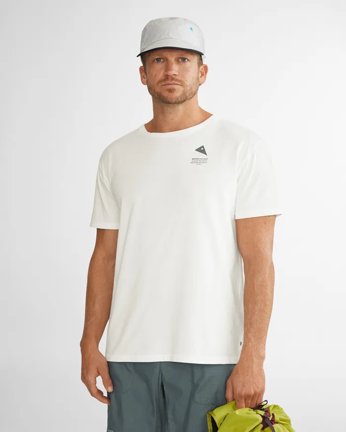 Runa Maker Short Sleeve Tee Snow Men Klttermusen TShirts