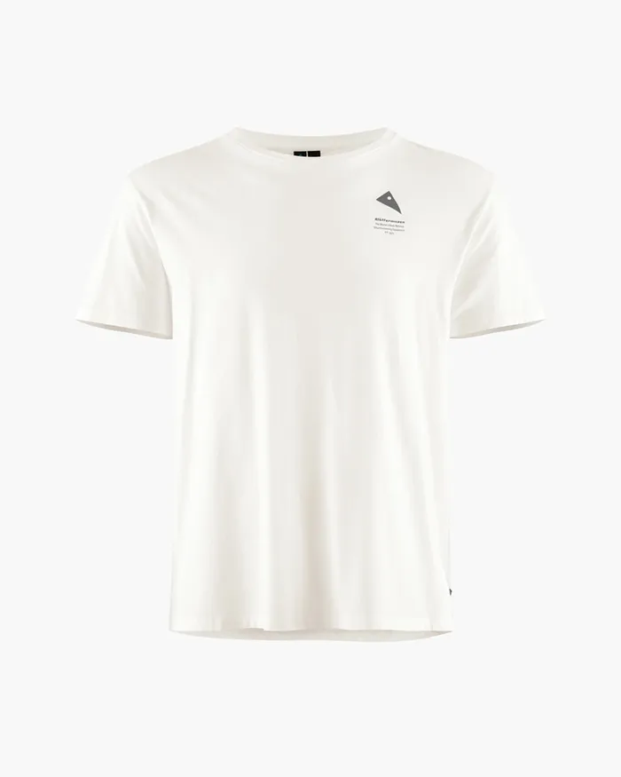 Runa Maker Short Sleeve Tee Snow Men Klttermusen TShirts