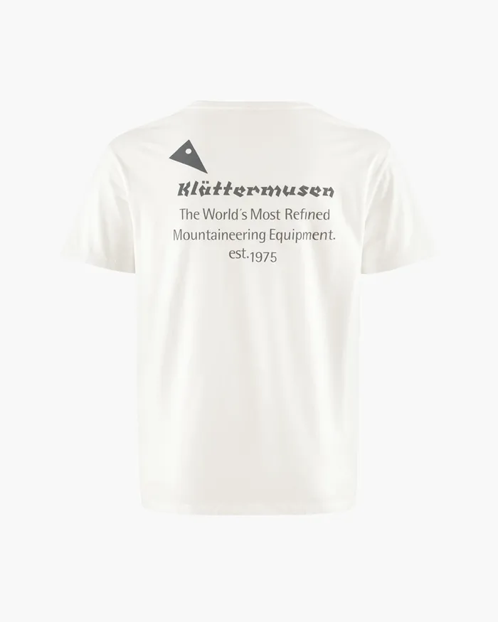 Runa Maker Short Sleeve Tee Snow Men Klttermusen TShirts