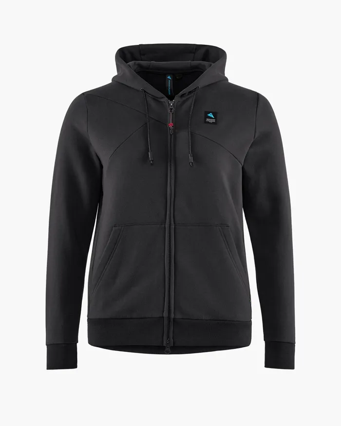 Runa Maker Zip Hoodie WoZipped Sweater Raven Women Klttermusen Fleeces and Sweaters