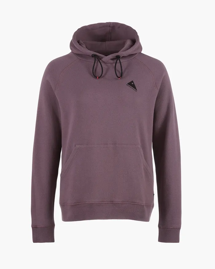 Runa Nomad Lightweight Organic Cotton Hoodie Boysenberry Women Klttermusen Fleeces and Sweaters Runa Nomad Lightweight Organic Cotton Hoodie Boysenberry Women Klttermusen Fleeces and Sweaters