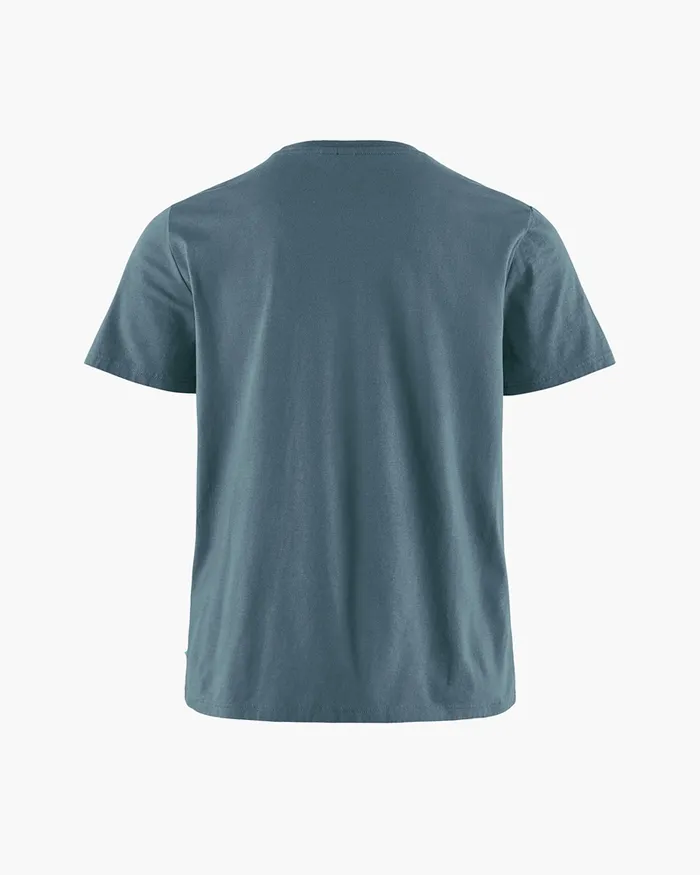 Runa Pocket WoShort Sleeve Tee Thistle Blue Women Klttermusen TShirts