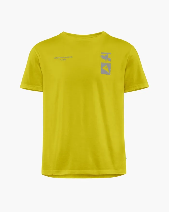 Runa Refined Short Sleeve Tee Pine Sprout Men Klttermusen TShirts