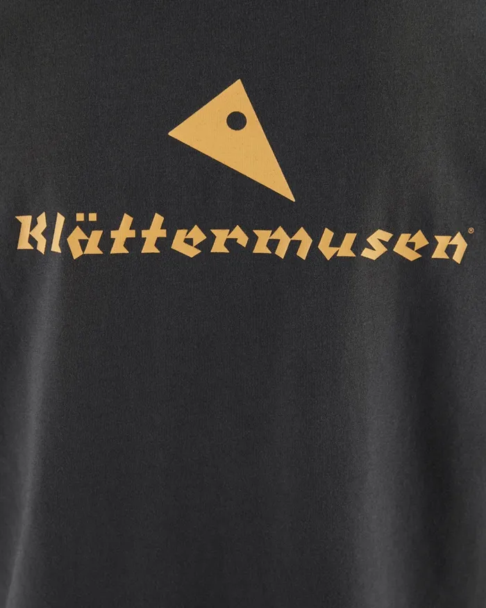 Runa Statement Legacy Short Sleeve Tee Raven Women Klttermusen TShirts