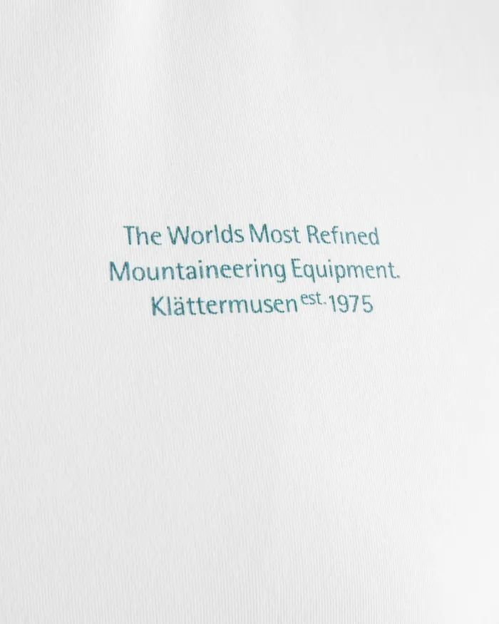 Runa Statement Legacy Short Sleeve Tee Snow Women Klttermusen TShirts