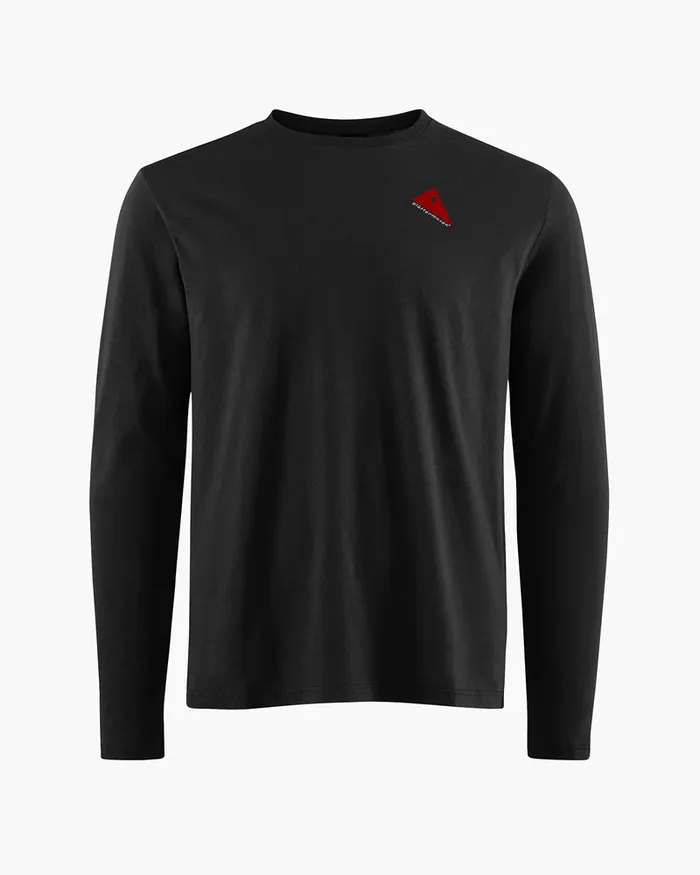 Runa Token Long Sleeve Tee Raven Men Klttermusen TShirts