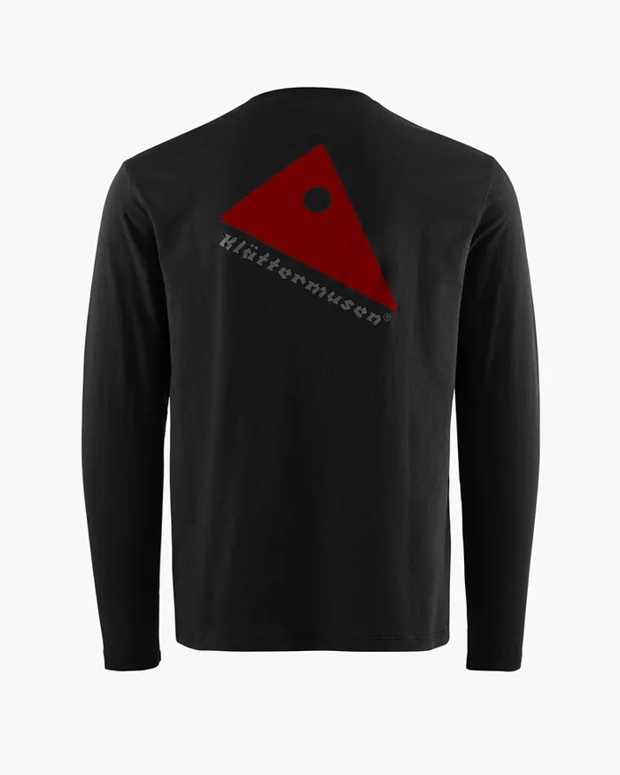 Runa Token Long Sleeve Tee Raven Men Klttermusen TShirts