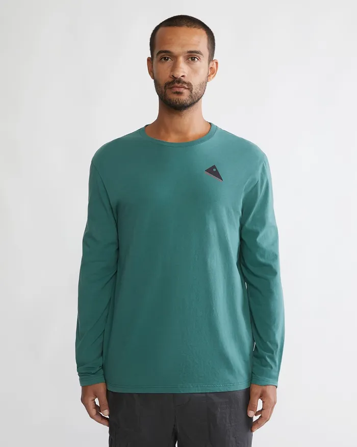 Runa Token Long Sleeve Tee Raven Men Klttermusen TShirts