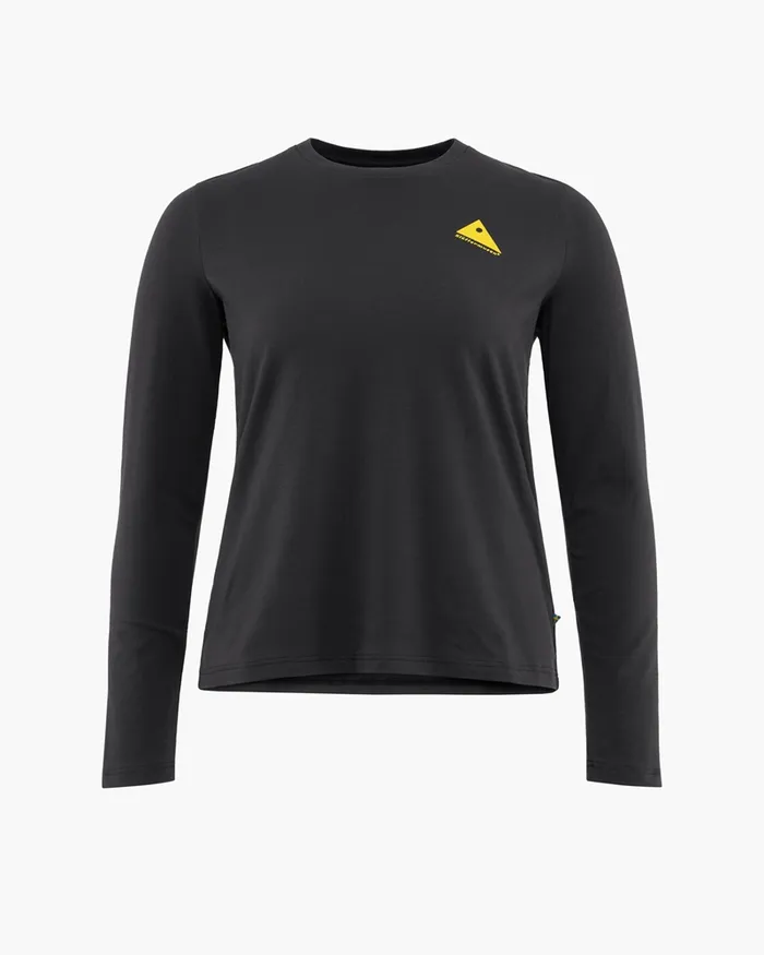 Runa Verkstad AB Long Sleeve Tee Raven Women Klttermusen TShirts