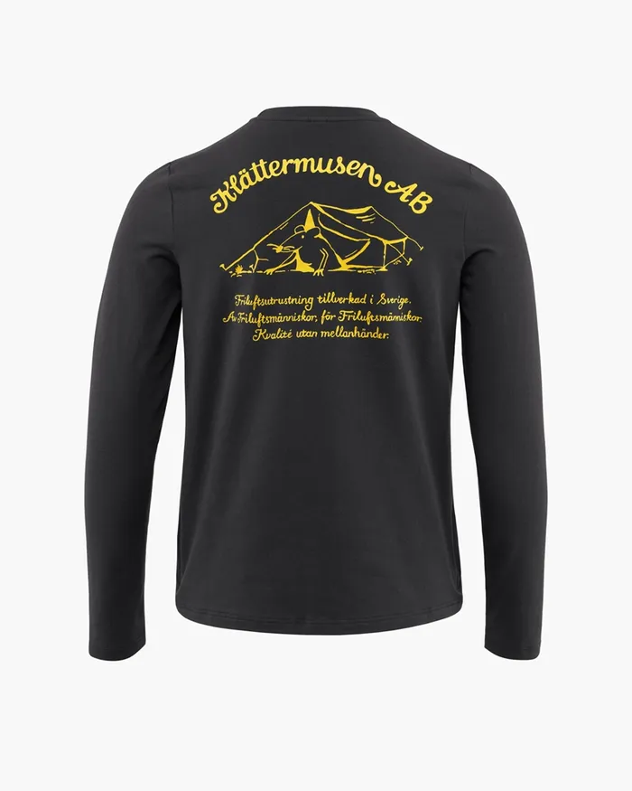 Runa Verkstad AB Long Sleeve Tee Raven Women Klttermusen TShirts