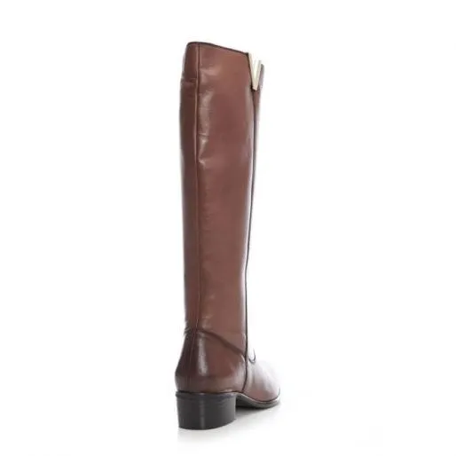 Sabrinah Tan Leather Women Moda In Pelle Knee High Boots Sabrinah Tan Leather Women Moda In Pelle Knee High Boots
