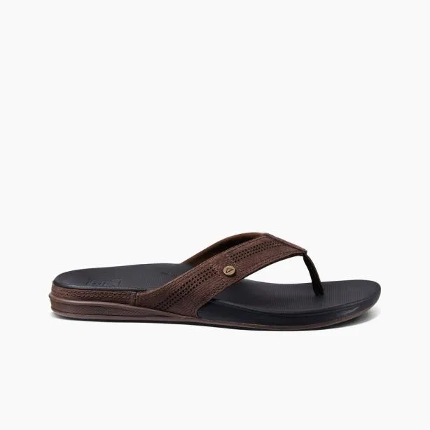 Sandals Men REEF Cushion Lux Blackbrown