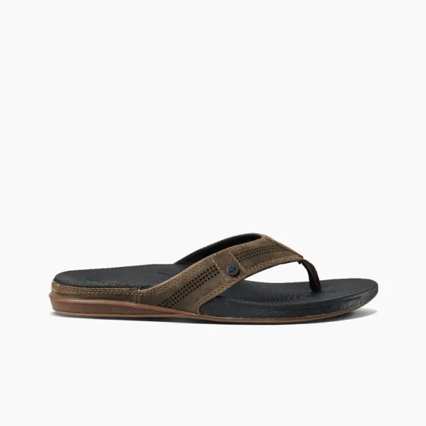 Sandals Men REEF Cushion Lux Tanblack
